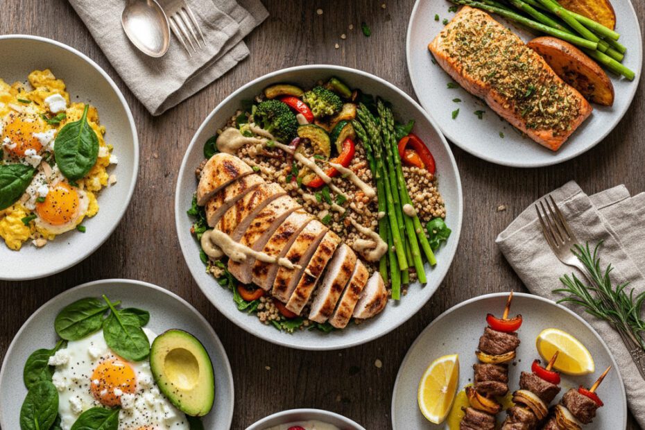 Recetas altas en proteína