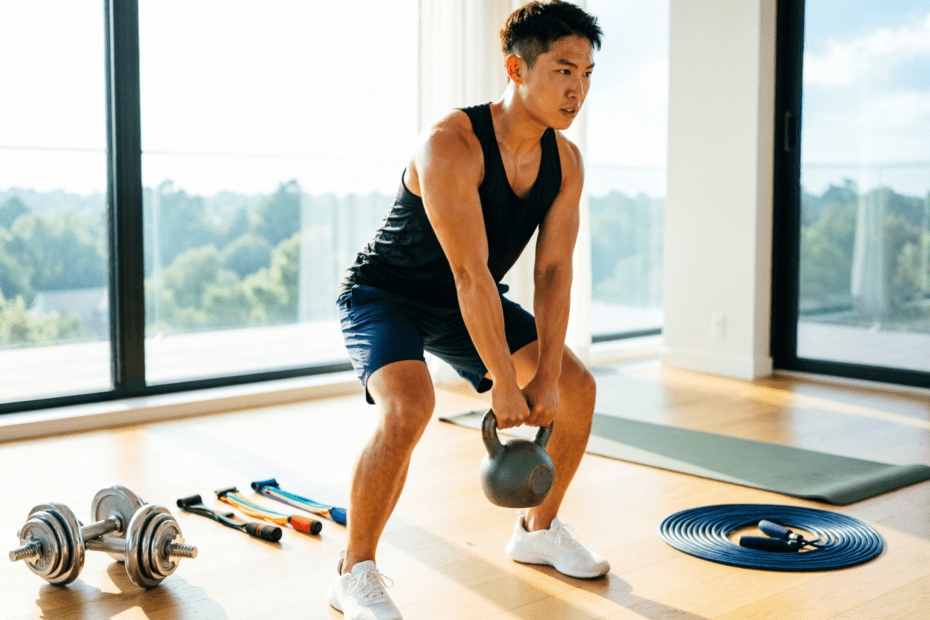 Rutinas de Fuerza y Cardio en Casa con Material