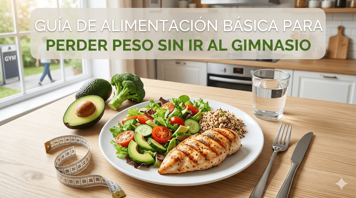 Cómo perder peso sin ir al gimnasio